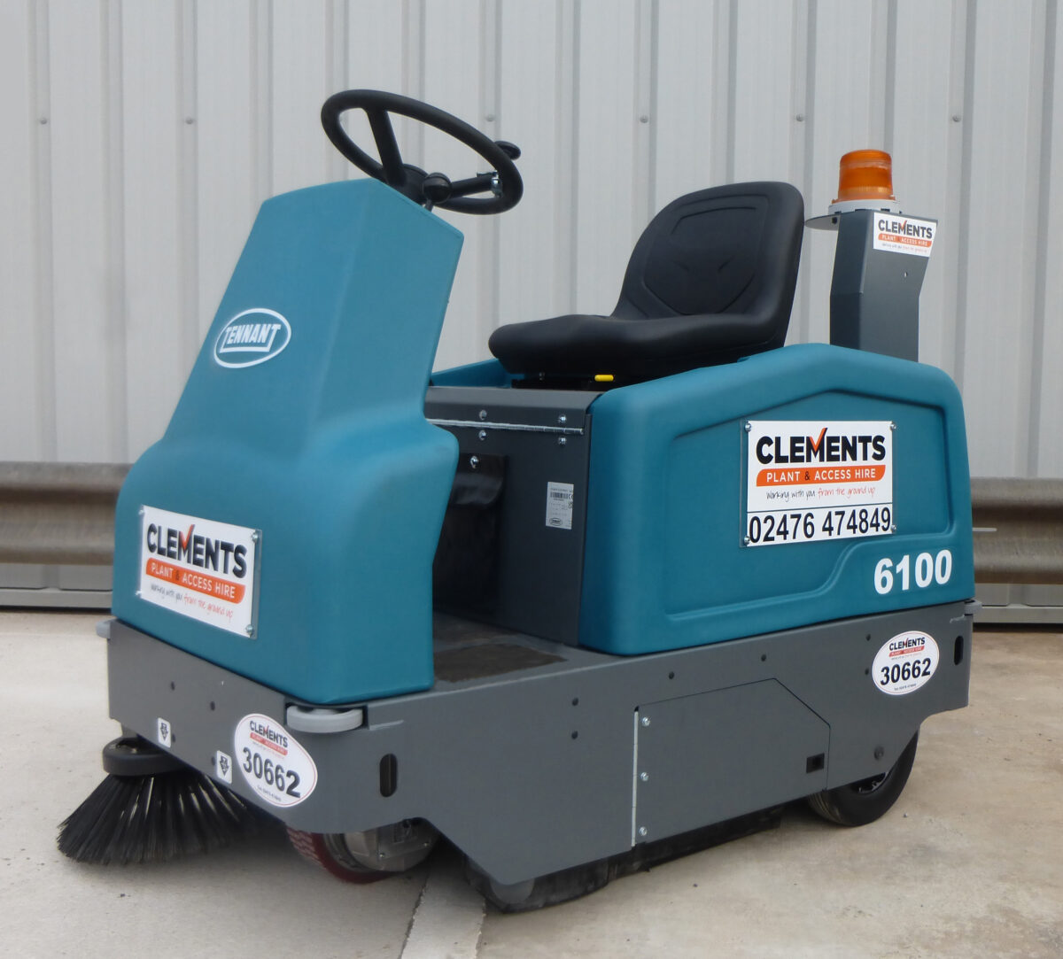 Floor Sweeper Cleaner Hire in Coventry from Clements Plant & Access Hire.