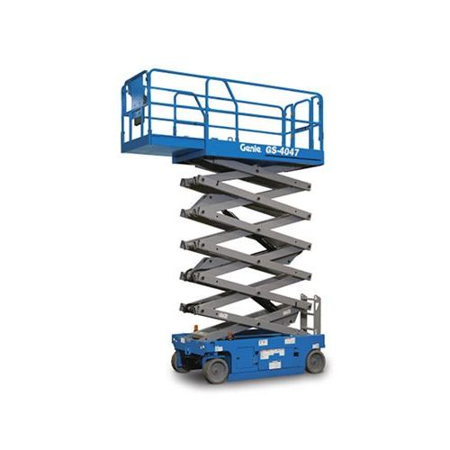 Genie 14m electric scissor lift for hire in Coventry