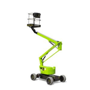 A Niftylift HR12LE electric boom lift hire will help you carry out jobs with working heights upto 12.1 metres both indoors and outdoors.