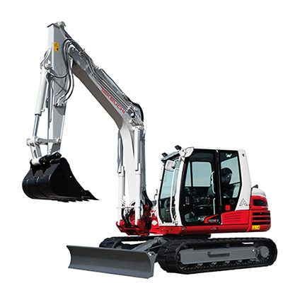 Takeuchi 9ton Excavator Hire in coventry and across the midlands. Call Clements Plant & Access Hire on 02476 474849
